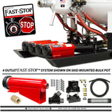 Pirate Brand -  Fast-Stop Blast Hose Safety Relief System, 1-1/2", for 12VDC Bulk and Small Abrasive Blasters (CUSTOMER INSTALL) (PER OUTLET)
