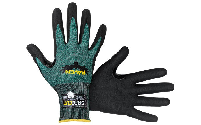 SAS Safety Corp. Raven® Safecut™ A2 Micro Foam Nitrile Glove