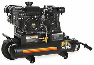 8-Gallon Single Stage Gasoline Air Compressor, Electric Start - AM1-PM07-08ME