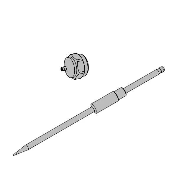 Anest Iwata AZ3 HTE-2 Nozzle & Needle Set
