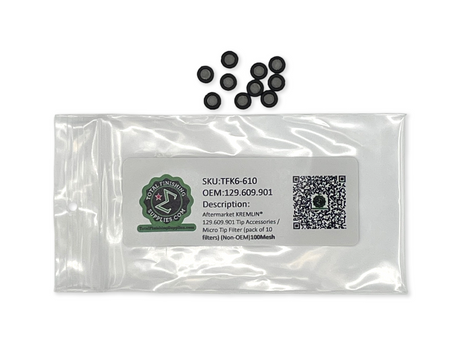 Aftermarket SAMES® KREMLIN® 100 mesh micro tip filter pack of 10