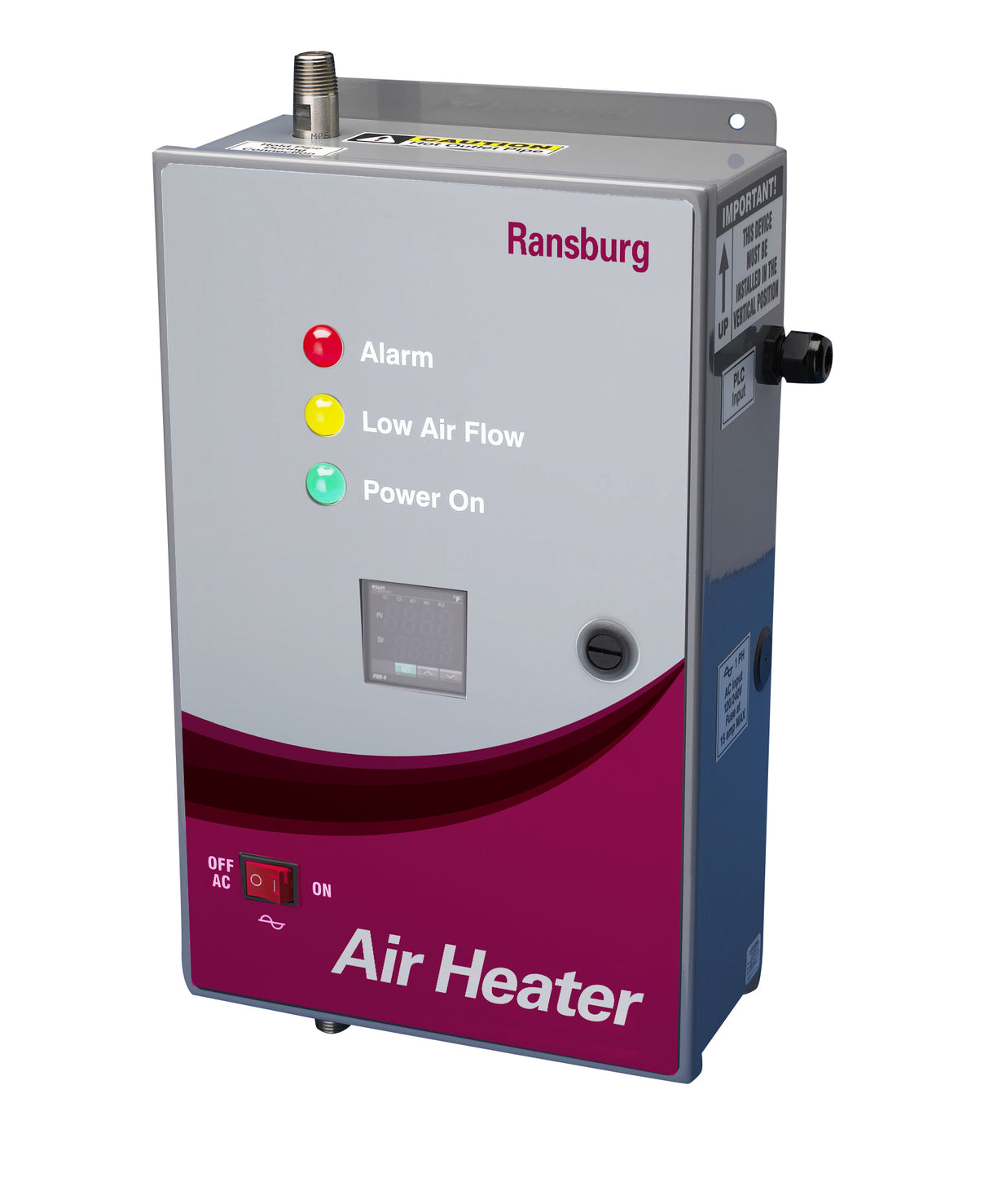 Ransburg A11065-05C HEATER ASSY. WITH FUJI PXG SERIES TEMP. CONTROLLER (CENTIGRADE)