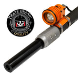 Pirate Brand - Blast Light Complete w/ 120VAC to 12 VDC Converter, Halogen, 35W