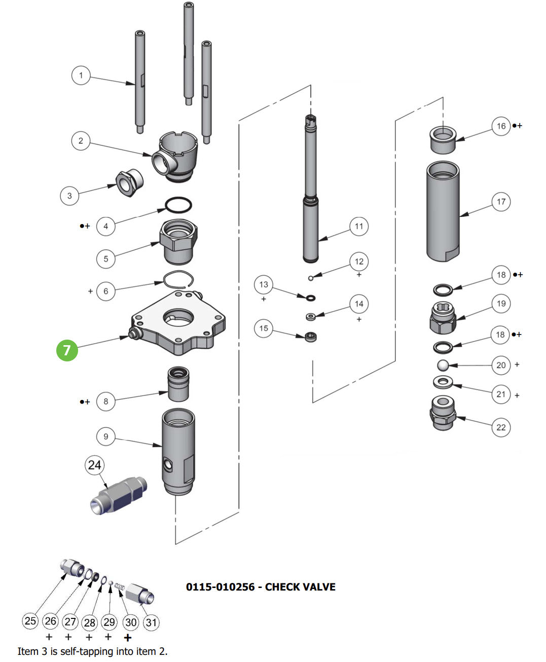 Binks 0115-010204 Adapter Plate Machining