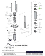Binks FX4 Fluid Section Lower Packing Set (PTFE Options)