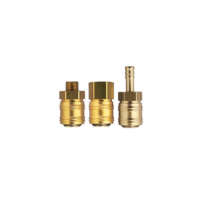 Sagola Quick Coupling - Brass: F-BSPP 1/4", US-Mil - Total Finishing Supplies