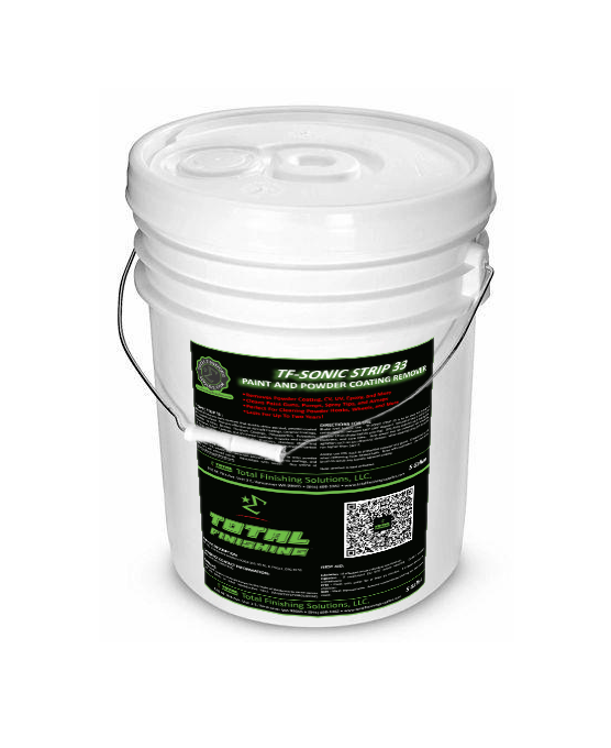 TF-Sonic 33 - Ultra Sonic Cleaning Fluid for Paint Spray Gun and Powder Coat Removal