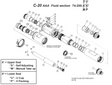 Repair Kit For C-20 AAA Fine Finish Series Pump - Total Finishing Supplies