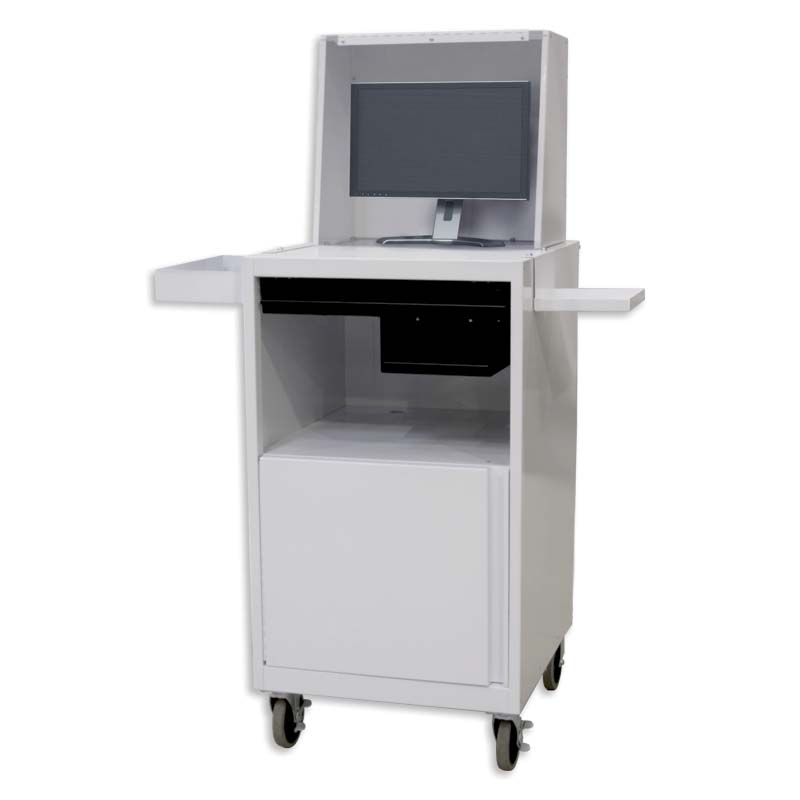 Dedoes Modular Computer Cabinet – White - Total Finishing Supplies