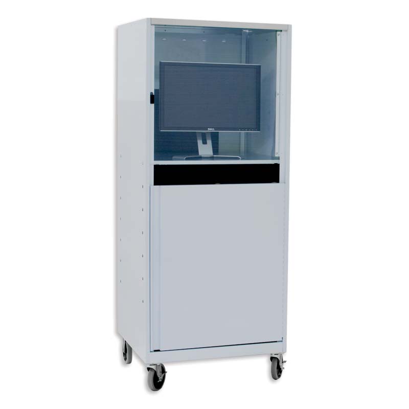 Dedoes Large Computer Cabinet – White - Total Finishing Supplies