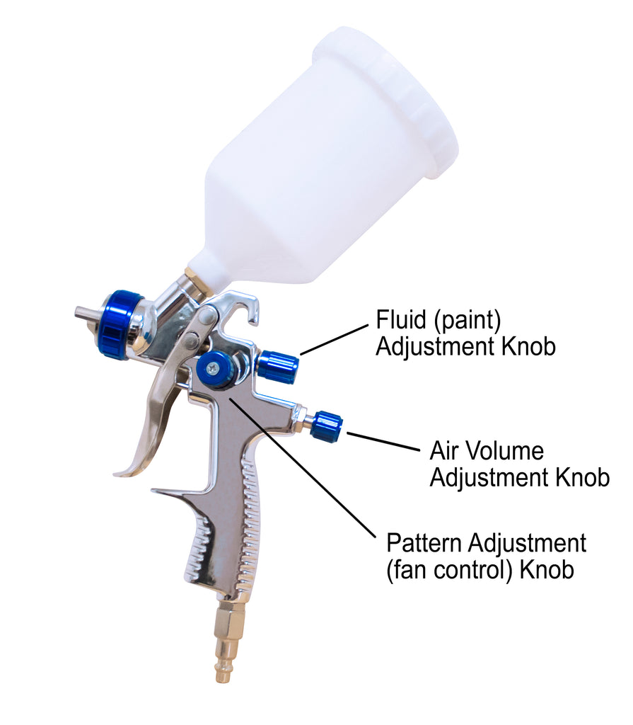 California Air Tools 33000 LVLP Gravity Feed Spray Gun - Total Finishing Supplies