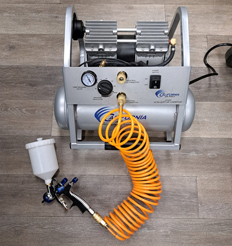 California Air Tools 33000K LVLP Gravity Feed Spray Gun Kit - Total Finishing Supplies