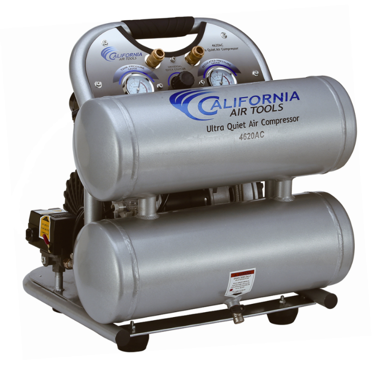 California Air Tools 2.0 HP, 4.6 Gal. Ultra Quiet Air Compressor - Total Finishing Supplies