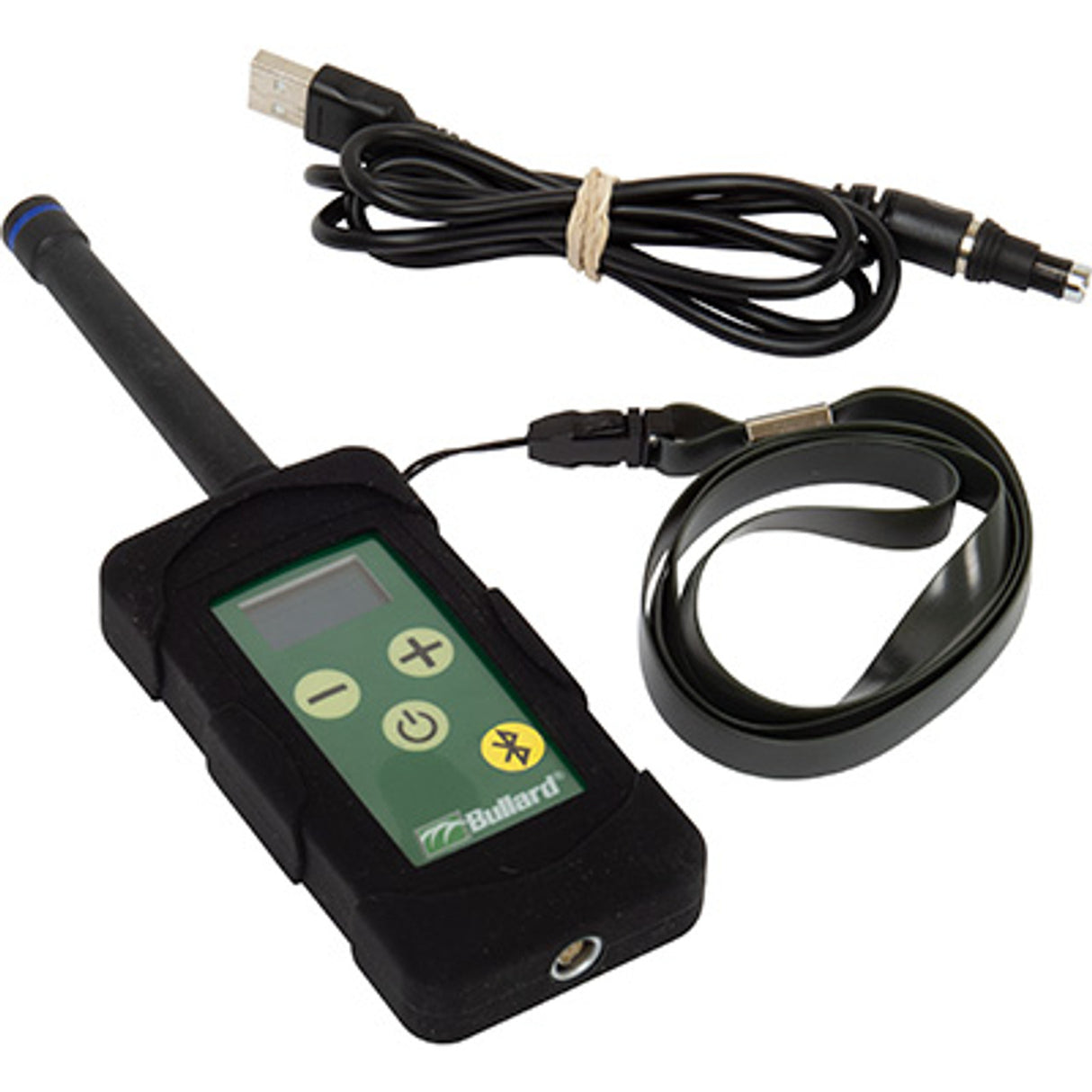 Pirate Brand - BULLARD®, BCX Communication System, Radio w/ Bluetooth & Man Down, Clip, Lanyard, Black Silicone Cover and USB Charging Cord