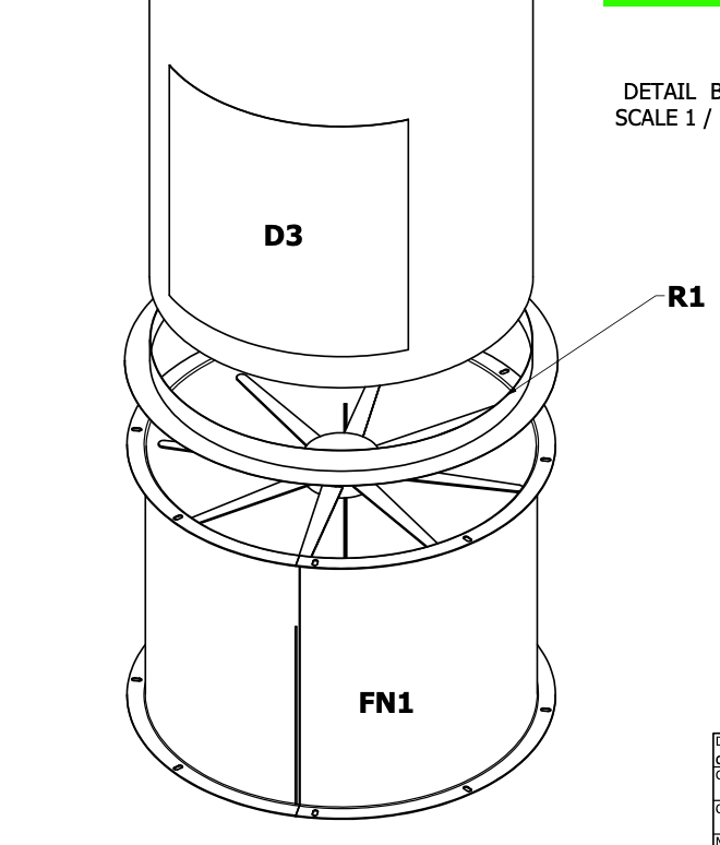 Stack/Connector Ring - Paint Spray Booth - Total Finishing Supplies