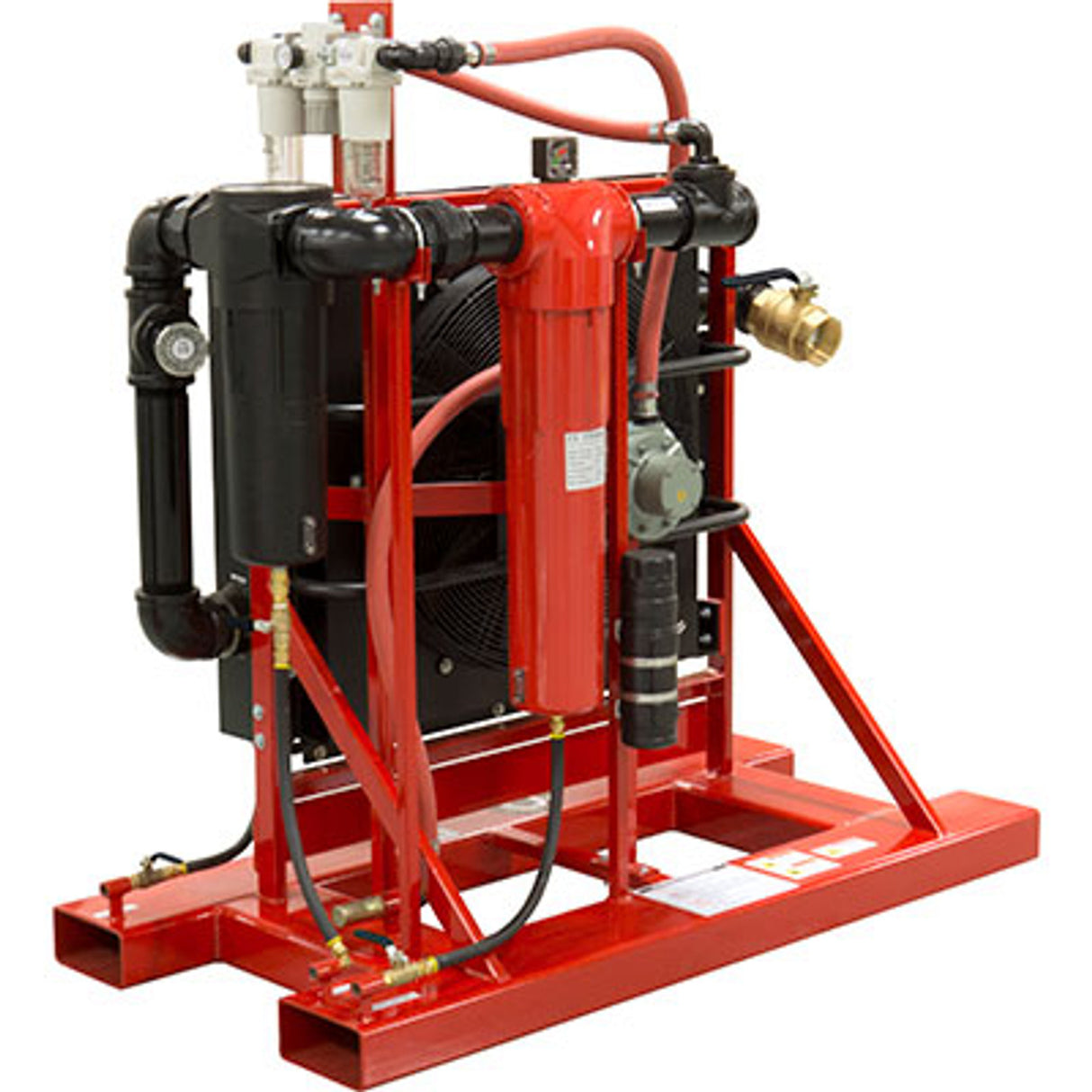 Pirate Brand - Dry Land™, After Cooler Skid Mounted System - 1600 CFM @ 100 PSIG or 2300 CFM @ 150 PSIG