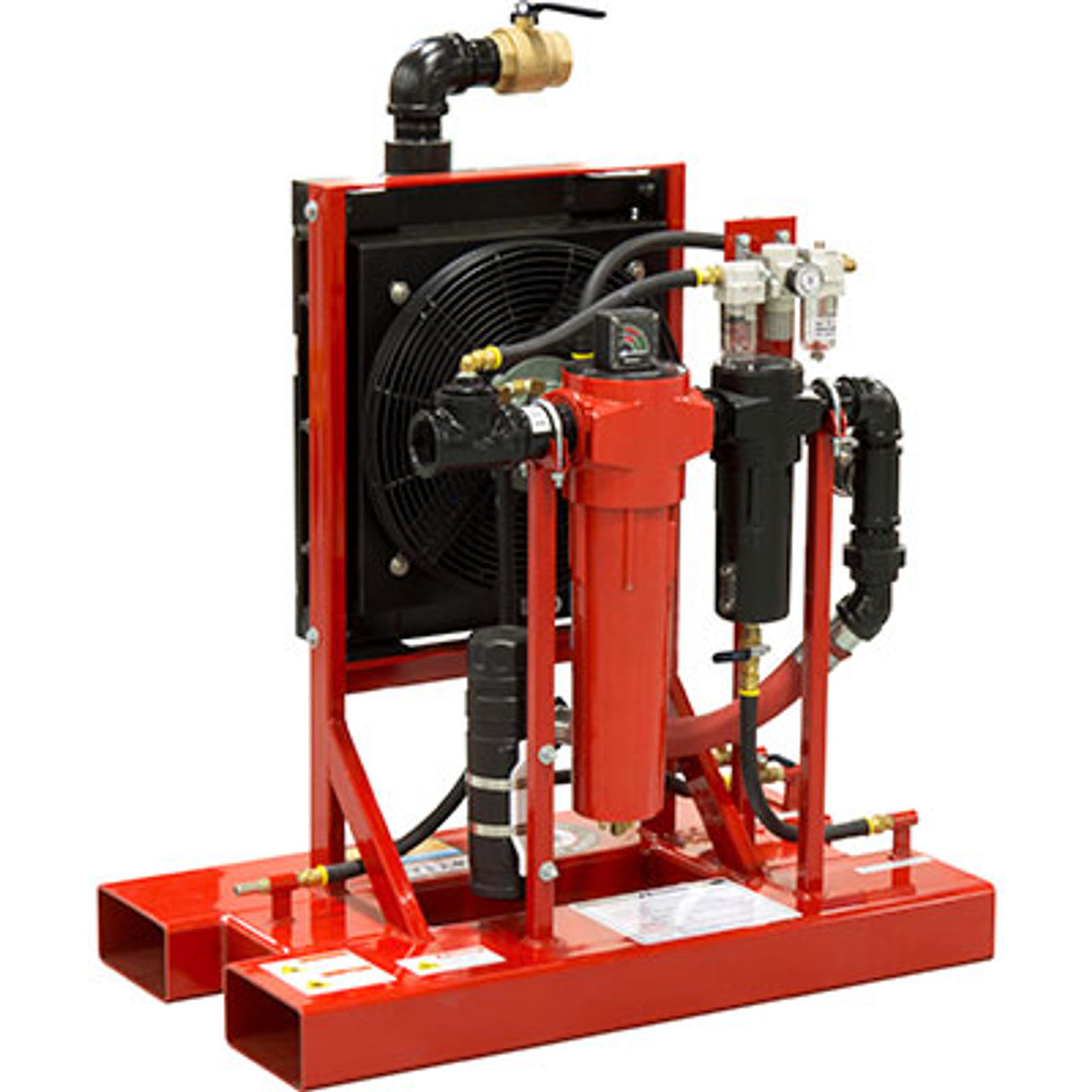 Pirate Brand - Dry Land™, After Cooler Skid Mounted System - 450 CFM @ 100 PSIG or 575 CFM @ 150 PSIG