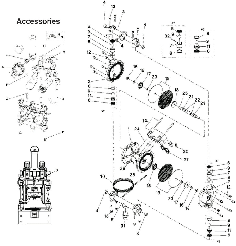 Anest Iwata DDP120 Packing Set - Total Finishing Supplies