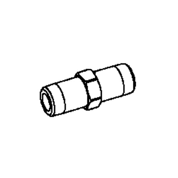 Binks DVX-354 Nipple, 3/8" BSPT Extended