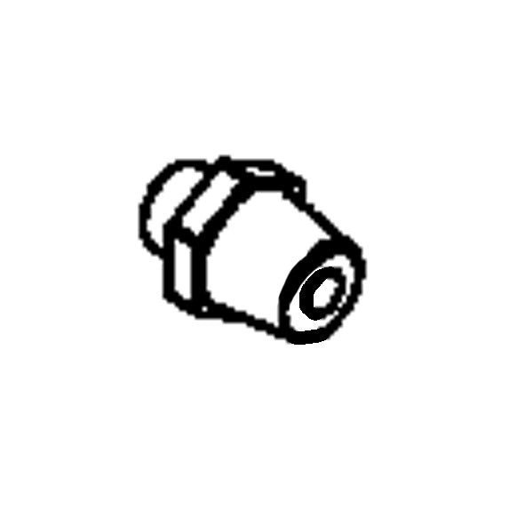 Binks DVX-358 Nipple 1/2" BSPT x 3/8" BSPP