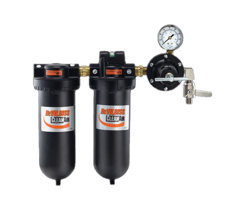 DeVilbiss DAD500 3-Stage Desiccant Dryer Unit - Total Finishing Supplies