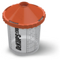 DeVilbiss DeKups EVO reusable sleeves and lid holders clear