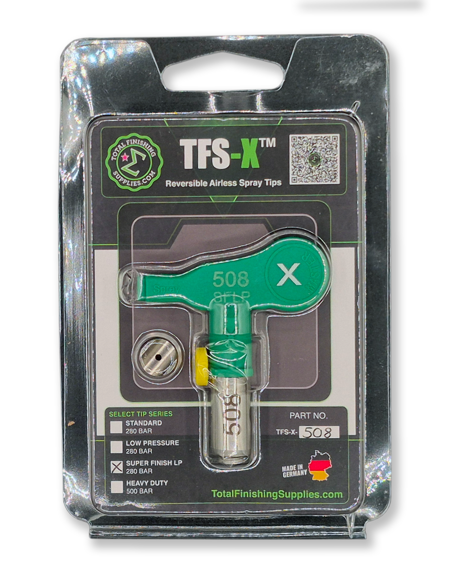 Total Finishing TFS-X Tips™ Airless Reversible Tip — Fine Finish, Low Pressure