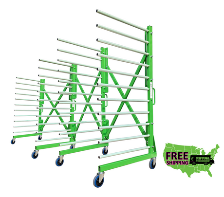 HULKrack2™ 4XL heavy-duty paint drying rack with free shipping graphic