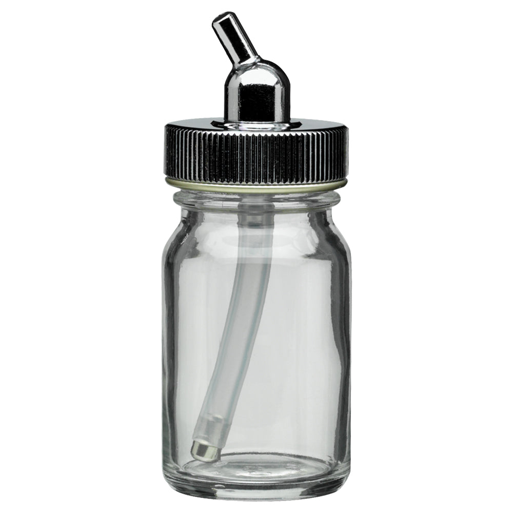 0.75 oz Glass Bottle Set I4052; Iwata Airbrush - Total Finishing Supplies