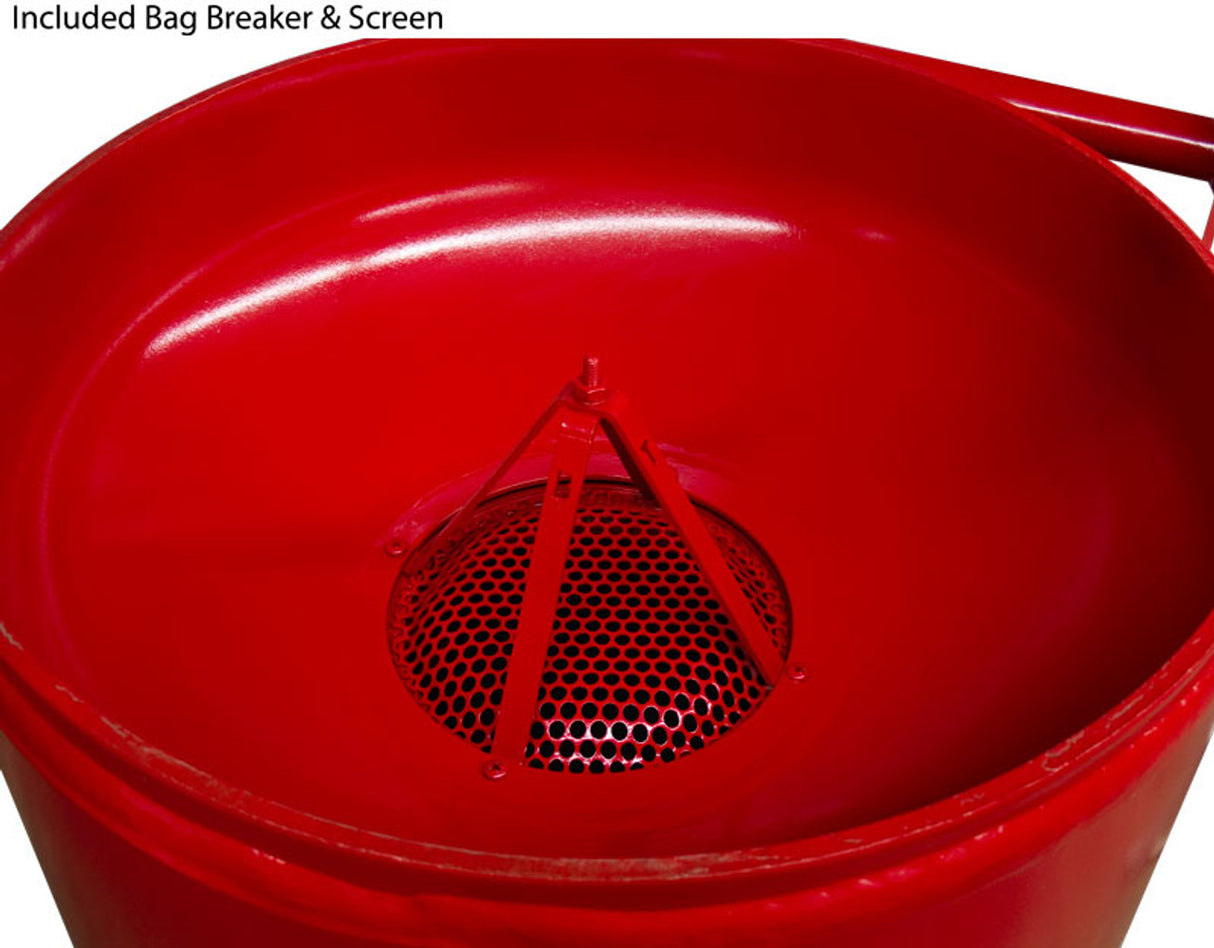 Pirate Brand, E-Series, 3.5 cu ft., SILVER Blasting Package - Blast Pot, Portable, Pressure RELEASE System, Pneumatic Controls