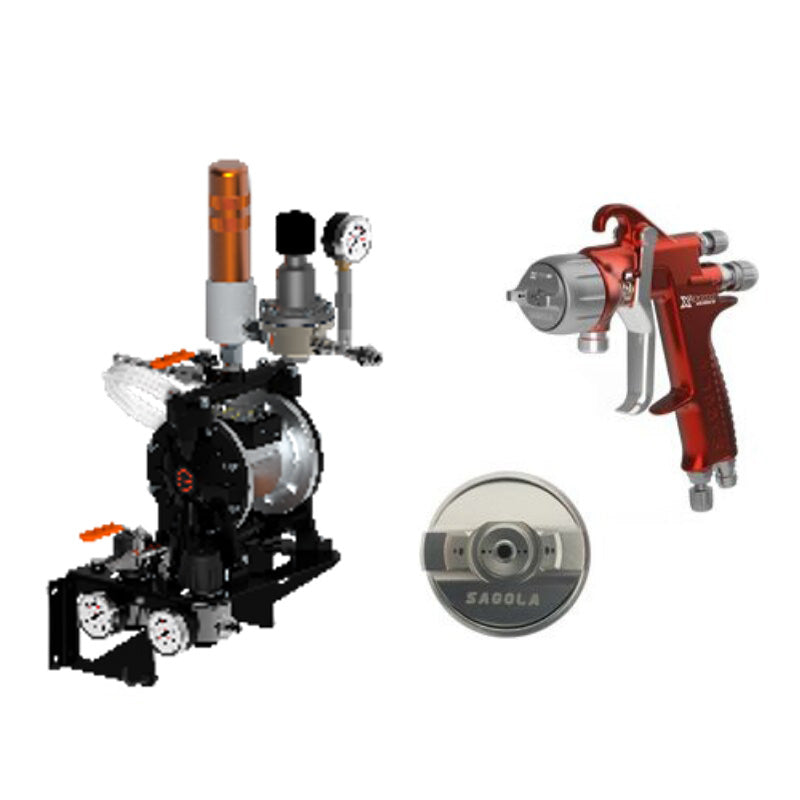 Sagola KARA Double Diaphragm Air Spray Pump