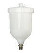 DeVilbiss Nylon Gravity Cup 8oz, 3/8”-19 BSP (M) Thread, KGP-509-1
