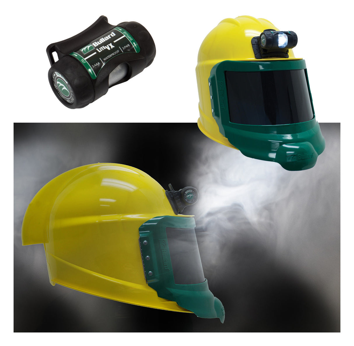 Pirate Brand - BULLARD®, LiteVX Blast Light, Helmet Mount Assembly Only