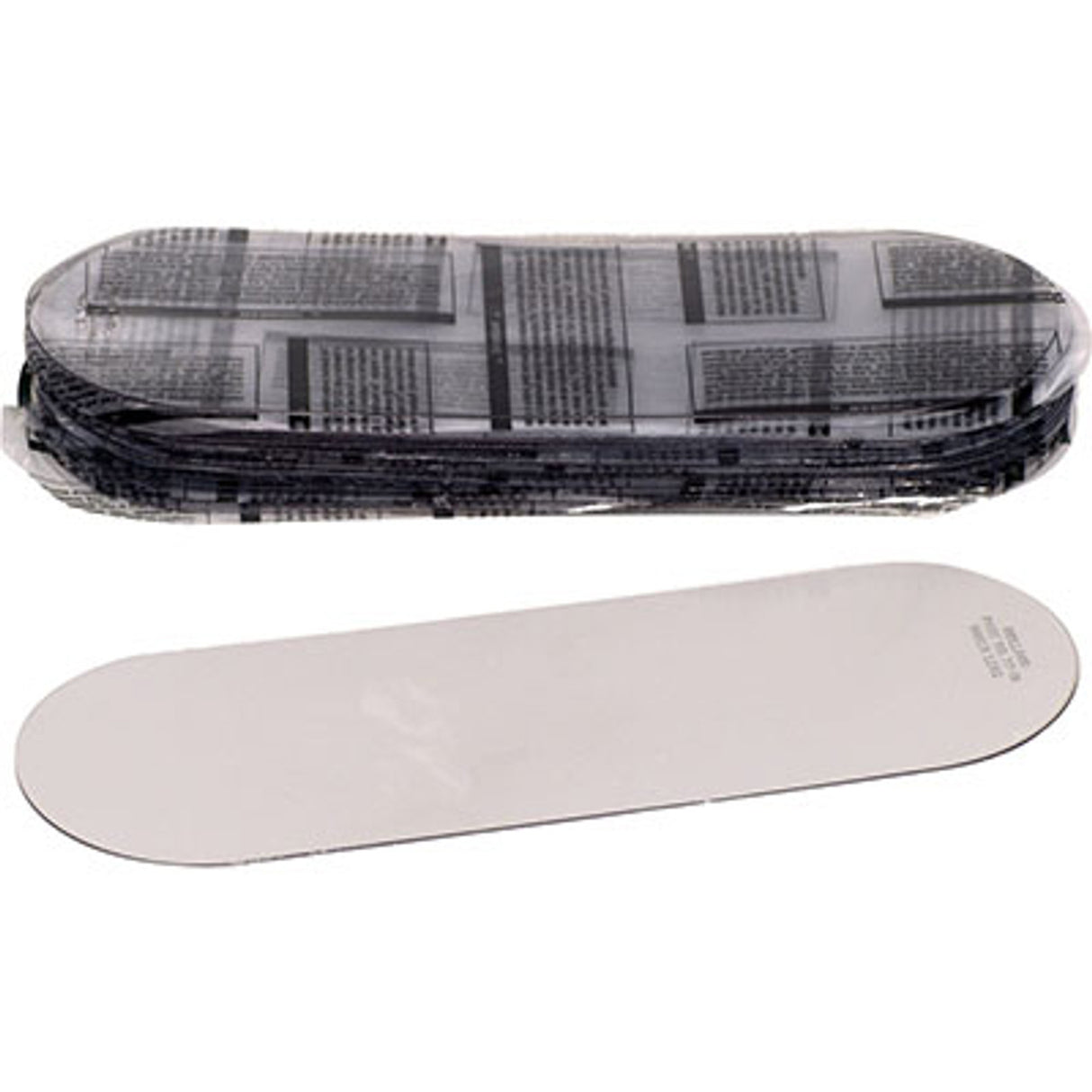Pirate Brand - BULLARD® 77/88VX, Tritan Inner Lens .040" Thick, Clear Oval (25 Pack), Type CE