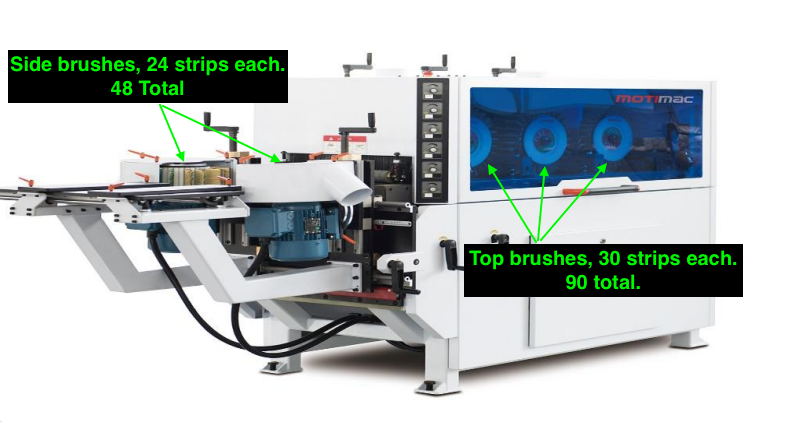 MOTIMAC FR365 Sanding Strips