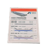 Anest Iwata NHT-25075-N High Pressure Twin Hose Set 25'