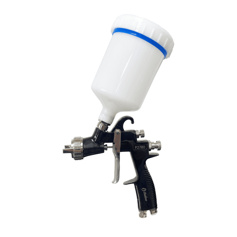 Dedoes P2780 2.0mm HVLP Spray Gun With 600mL Plastic Cup - Total Finishing Supplies