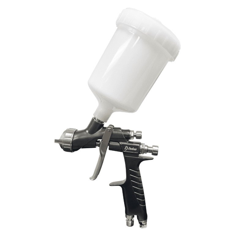 Dedoes P2781 1.3mm HVLP Spray Gun With 600mL Plastic Cup - Total Finishing Supplies