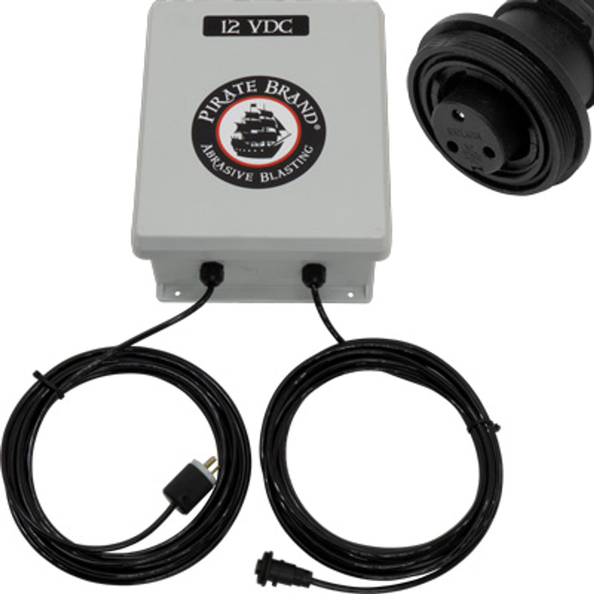 Pirate Brand - Power Supply 120VAC Input / 12VDC @ 2.5 Amp Output w/ Sealed Waterproof Connector
