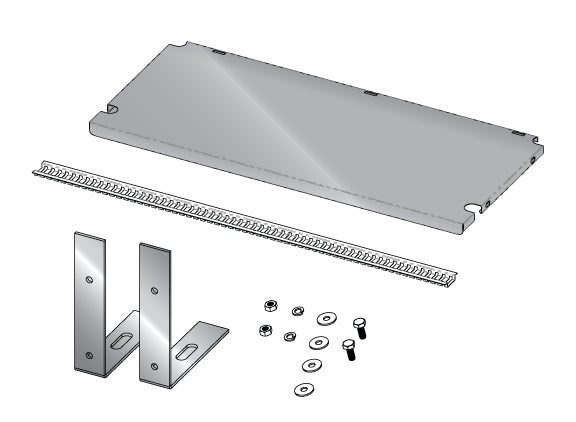 Dedoes Work Shelf Add On Assembly For The Seville Storage Rack - Total Finishing Supplies