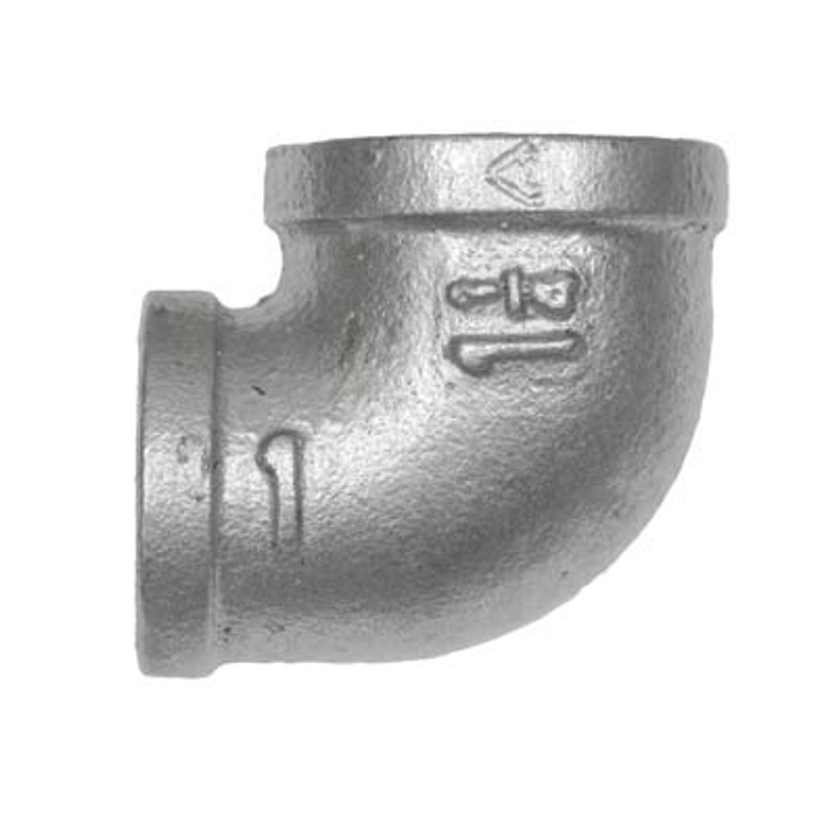 Pirate Brand - Schmidt Mfg Style, Elbow, Reducing, Galvanized, 1-1/4" x 1"