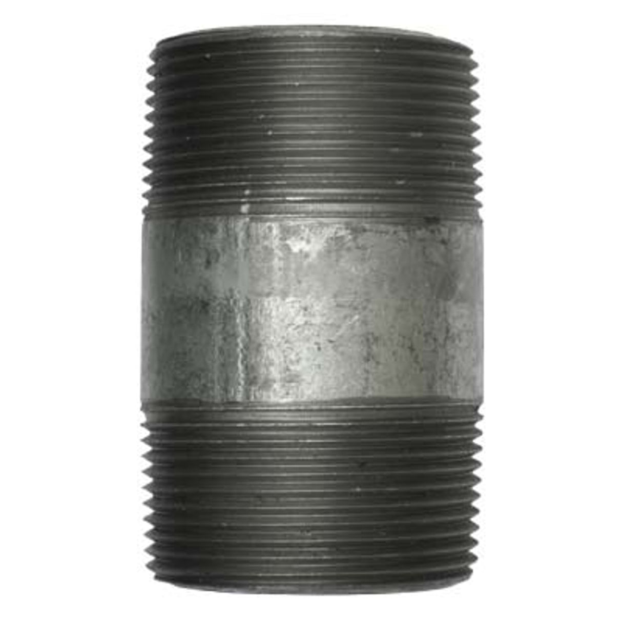 Pirate Brand - Schmidt Mfg Style, Nipple, TBE, Galvanized, 1-1/2" x 3"