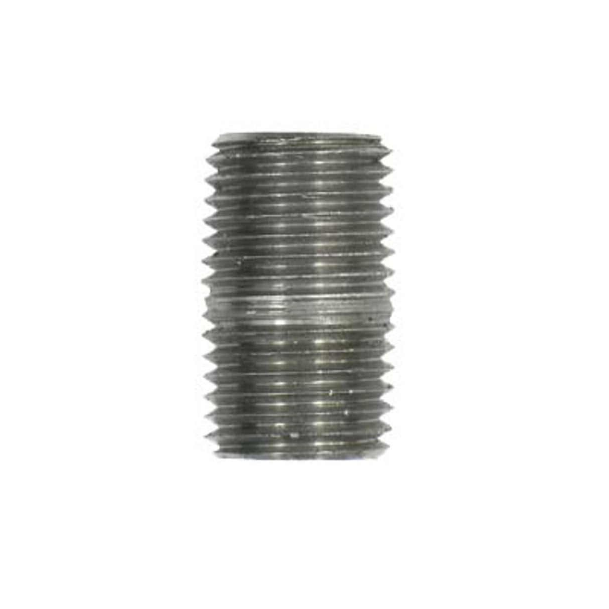 Pirate Brand - Schmidt Mfg Style, Nipple, TBE, Galvanized, 1/2" x Closed