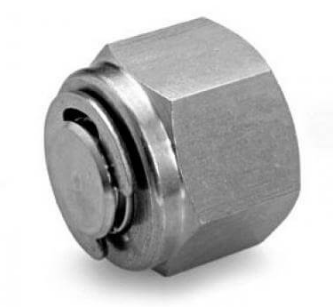Hosco 316 Stainless Steel Compression & Instrumentation Fittings, Tube Nut Plug (Various Size Options)