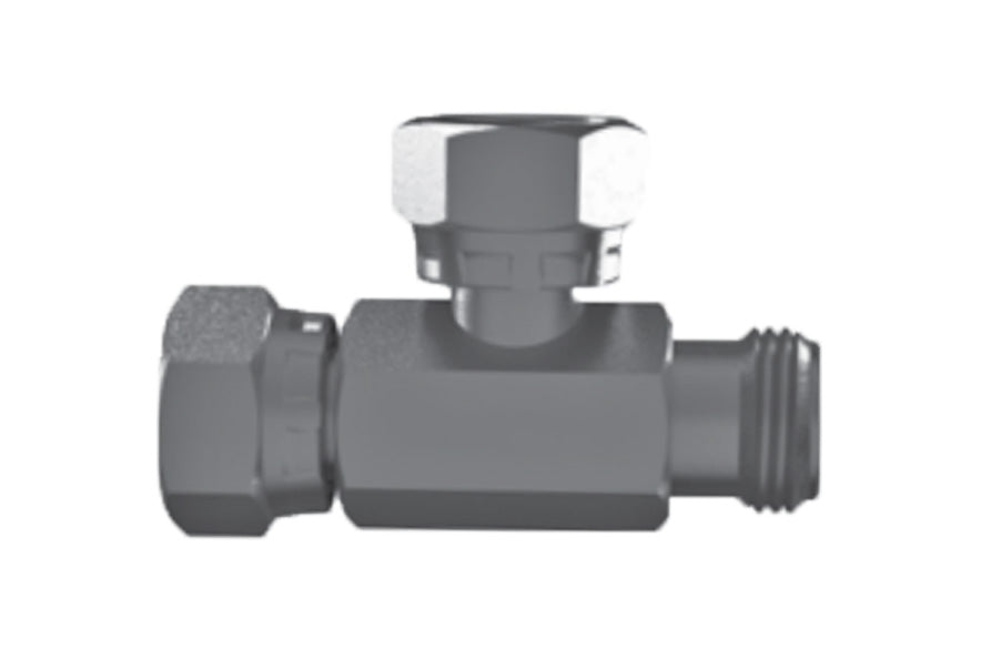 Hosco SST Stainless Steel Fittings and Adaptors, SST Tees, Female Straight X Male Straight X Female Straight