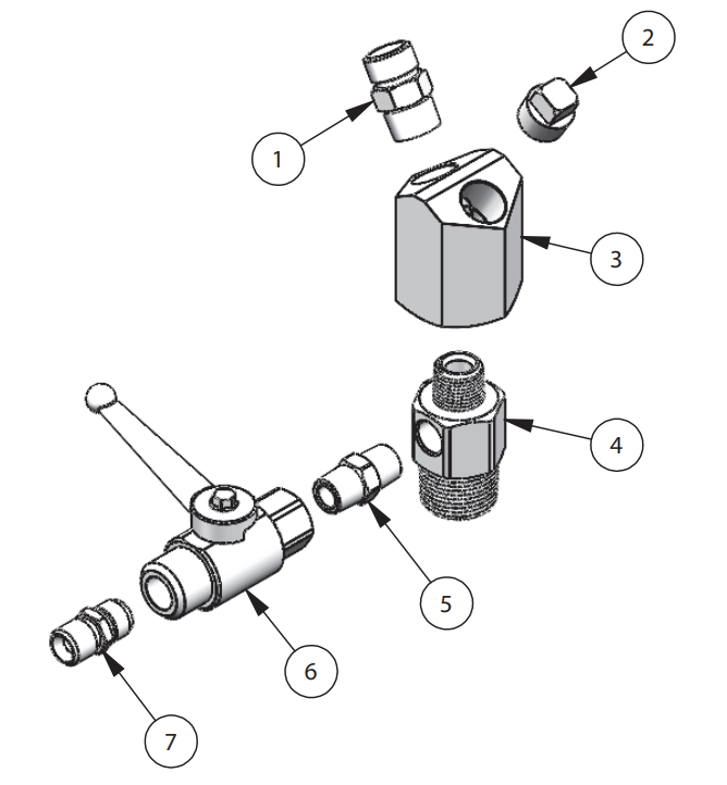 Binks 41-28294 Dual Outlet Kit