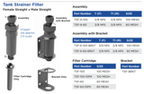 Hosco Tank Strainer Filter Assembly, Bracket Only