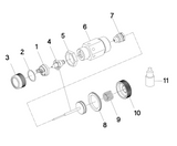 Anest Iwata 9AS-80-011-03 - Fluid Adjustment Nut