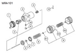 Anest Iwata 93831621 - Nozzle/Needle Set (WRA-101)