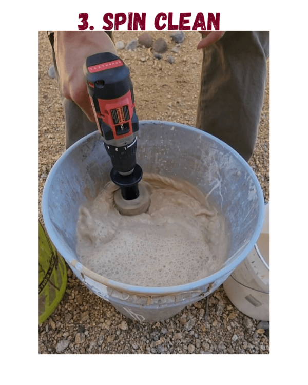 Monkey Rung Spin PRO Paint Roller Cleaner